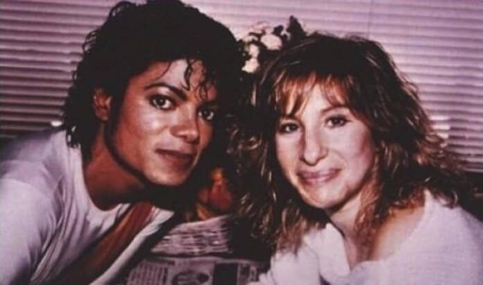 Michael Jackson e Barbra Streisand