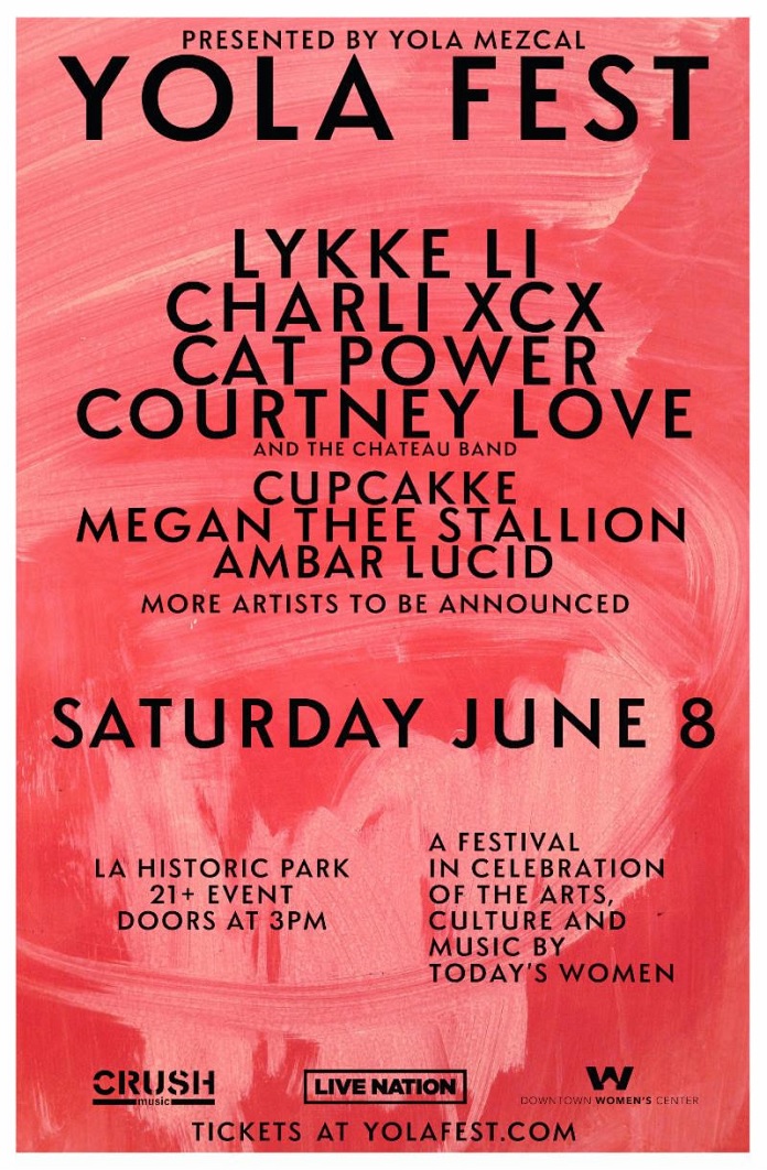 Lykke Li, Courtney Love, YOLA Fest