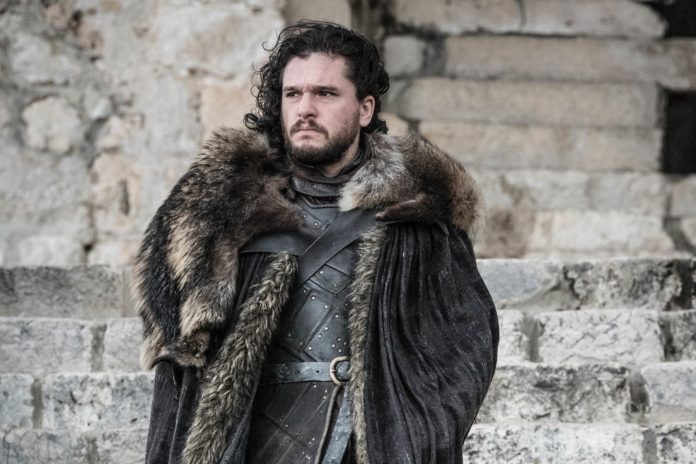 Jon Snow no season finale de Game of Thrones