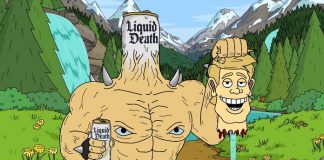 Liquid Death Água para Punks