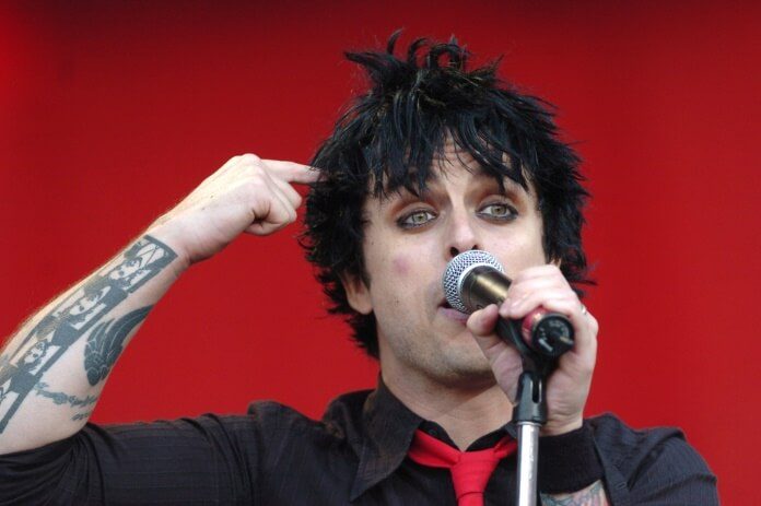Billie Joe Armstrong, do Green Day, em 2005