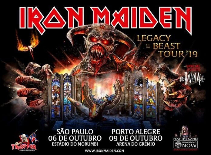 Iron Maiden no Brasil 2019