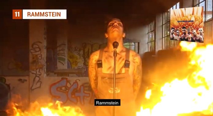 80 músicas do Rammstein em 8 minutos