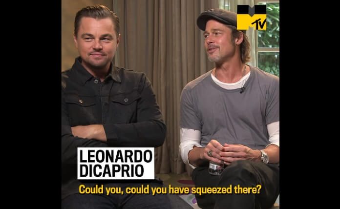 Leonardo DiCaprio e Brad Pitt