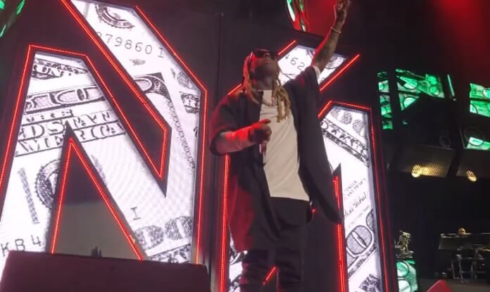 Lil Wayne abandona show com o blink-182