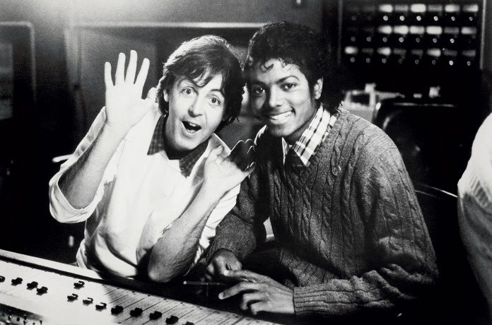 Paul McCartney e Michael Jackson