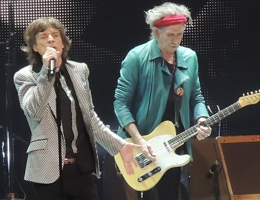 Mick Jagger e Keith Richards (The Rolling Stones)