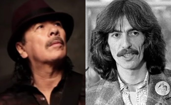 Santana e George Harrison (Beatles)