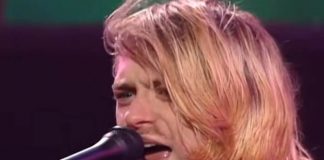 Kurt Cobain no Nirvana Live And Loud