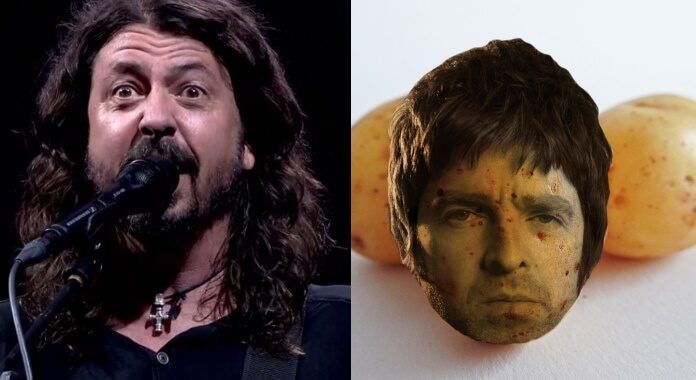 Foo Fighters, Noel Gallagher e Batata