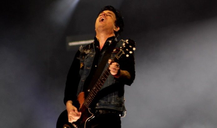 Billie Joe com o Green Day em Curitiba