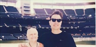 Mark Hoppus e sua mãe