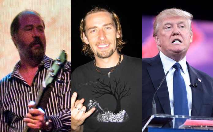 Krist Novoselic, Nickelback e Donald Trump