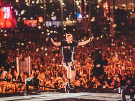 Dan Reynolds e Imagine Dragons no Rock In Rio 2019