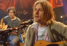 Kurt Cobain no Acústico MTV do Nirvana