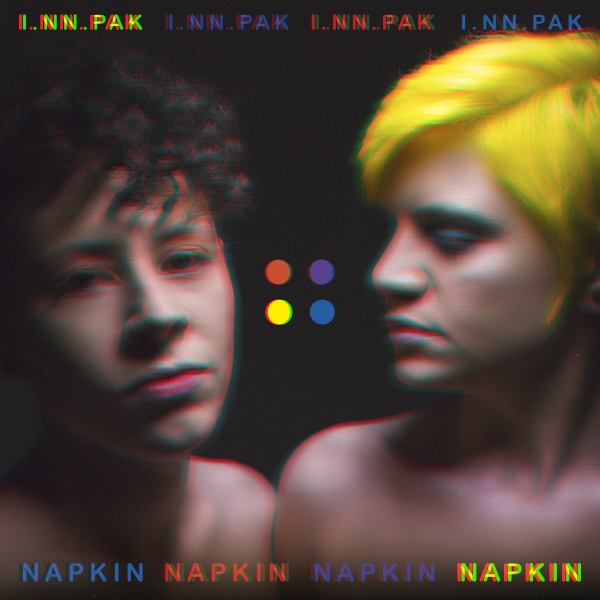 Napkin e a capa de I.NN.PAK