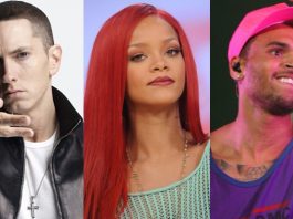 Eminem, Rihanna e Chris Brown