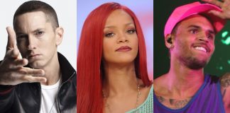 Eminem, Rihanna e Chris Brown