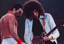 Freddie Mercury e Brian May, do Queen