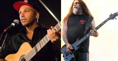 Tom Morello (Rage Against the Machine) e Tom Araya (Slayer)