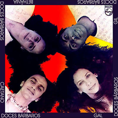 Capa do disco "Doces Bárbaros"