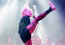 Hayley Williams, vocalista do Paramore, em Paris (2015)