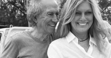 Keith Richards e sua esposa, Patti Hansen
