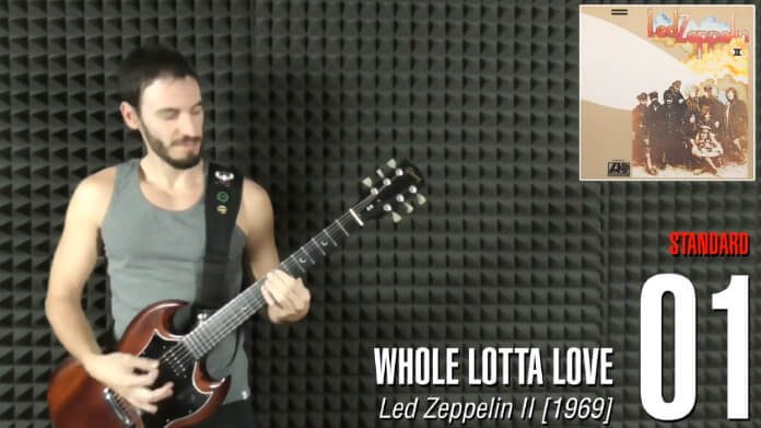 Guitarrista toca riffs do Led Zeppelin