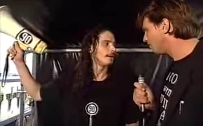 Chris Cornell em entrevista no Pinkpop 1992