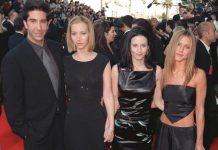 Friends: David Schwimmer, Lisa Kudrow, Courteney Cox, Jennifer Aniston