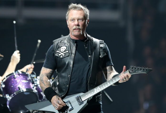 James Hetfield, do Metallica, em 2019