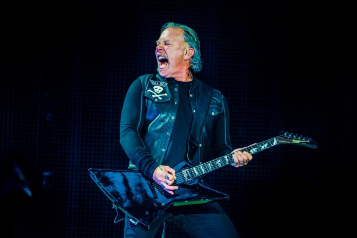James Hetfield, do Metallica, em 2019