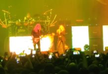 Megadeth em Paris com Electra Mustaine