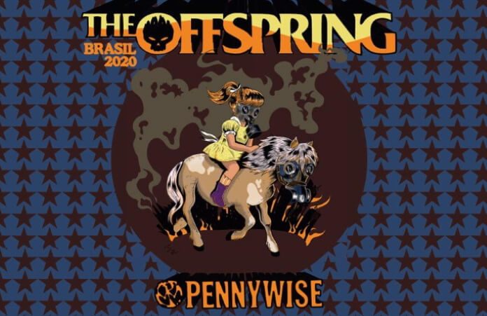 The Offspring e Pennywise no Brasil