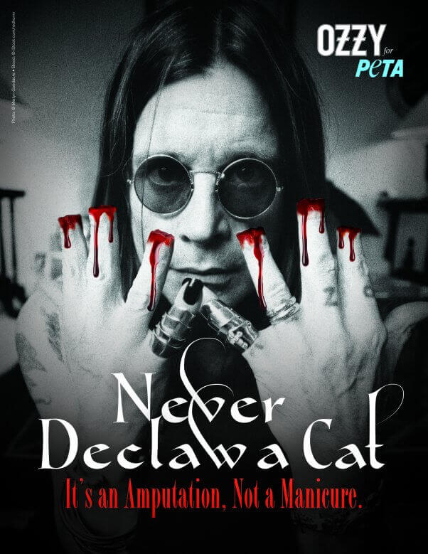 Ozzy Osbourne para PETA