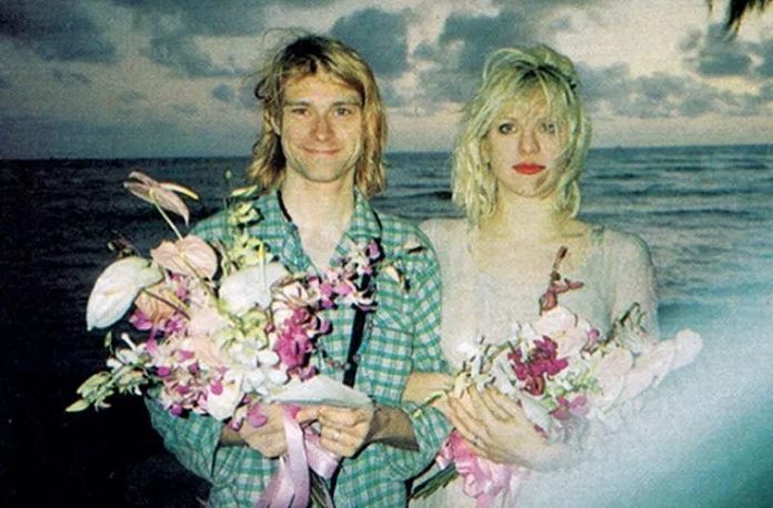 Courtney Love Kurt Cobain Casamento