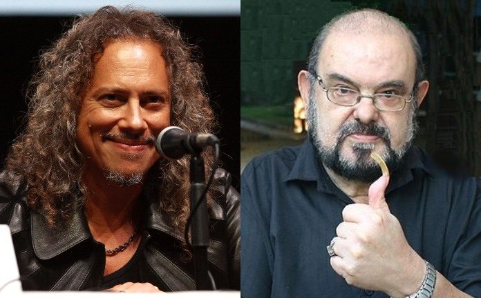 Kirk Hammett e Zé do Caixão
