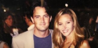 Matthew Perry (Chandler) e Lisa Kudrow (Phoebe)
