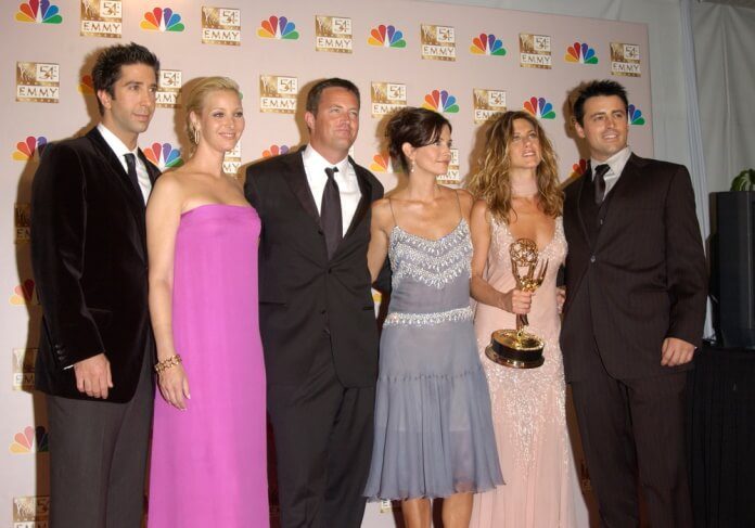 Elenco de Friends no Emmy, 2002