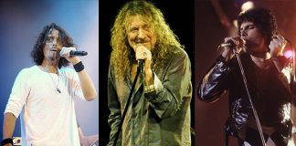Chris Cornell, Robert Plant e Freddie Mercury