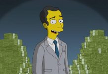 Jim Parsons em "Os Simpsons"