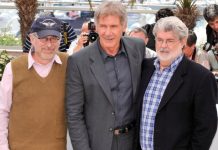 Steven Spielberg, Harrison Ford e George Lucas