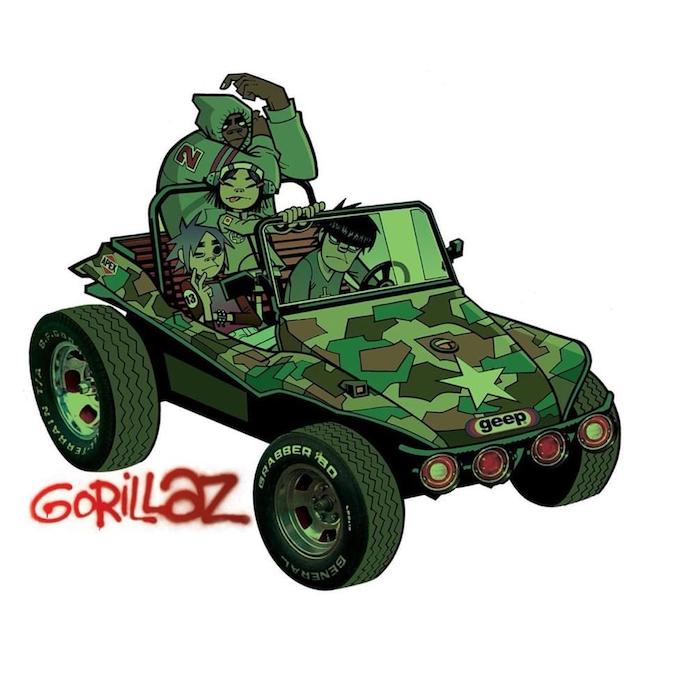 Gorillaz - capa homônimo