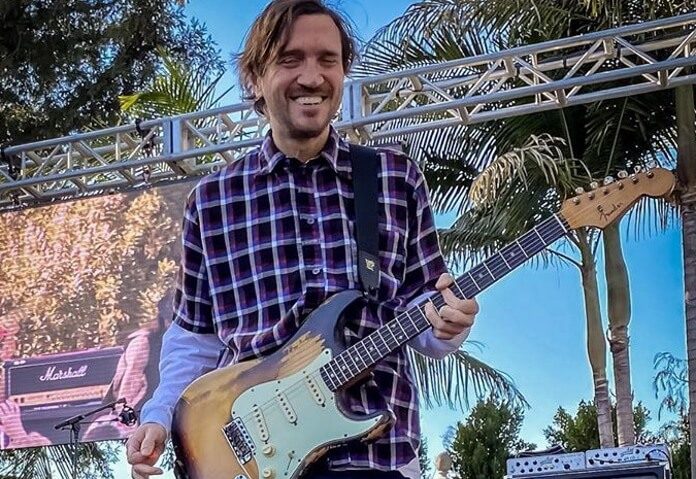 John Frusciante com o RHCP em 2020