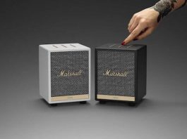 Novas caixas de som Marshall