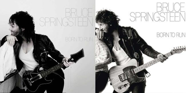 Capas recriadas na quarentena - Bruce Springsteen