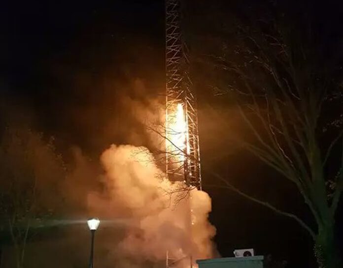 Incêndio em torres 5G