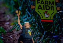Willie Nelson no Farm Aid 2019