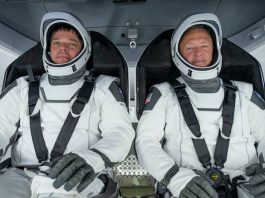 Bob Behnken e Doug Hurley, astronautas que decolaram na SpaceX