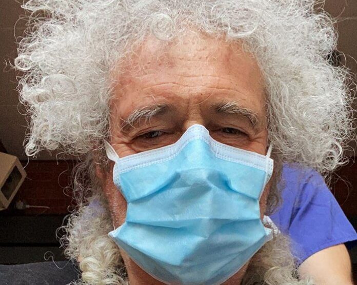 Brian May (Queen) no Hospital